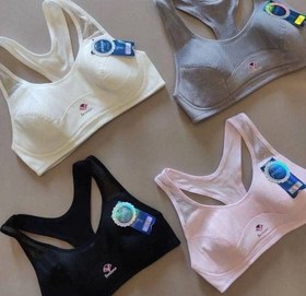 تصویر نیمتنه نخی 068 - صورتی / L 