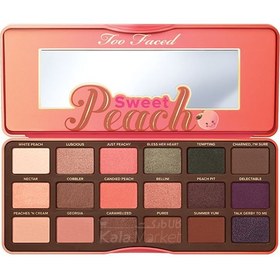 تصویر پلت سایه سوییت پیچ توفیسد Too Faced Too Faced Sweet Peach Eyeshadow Palette