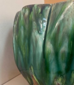 تصویر گلدان سفالی شره ای 