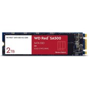 تصویر هارد اس اس دی اینترنال وسترن دیجیتال مدل WDS ا Western Digital 2TB WD Red SA500 NAS 3D NAND Internal SSD - SATA III 6 Gb/s, M.2 2280, Up to 560 MB/s - WDS200T1R0B M.2 2280 SSD 2TB Western Digital 2TB WD Red SA500 NAS 3D NAND Internal SSD - SATA III 6 Gb/s, M.2 2280, Up to 560 MB/s - WDS200T1R0B M.2 2280 SSD 2TB