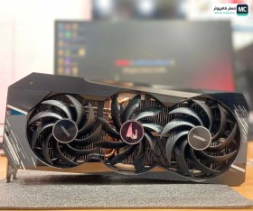 تصویر کارت گرافیک گیگابایت AORUS GeForce RTX 3080 Ti MASTER 12G (دسته دوم) GIGABYTE AORUS GeForce RTX 3080 Ti MASTER 12G GDDR6X Graphics Card Stock