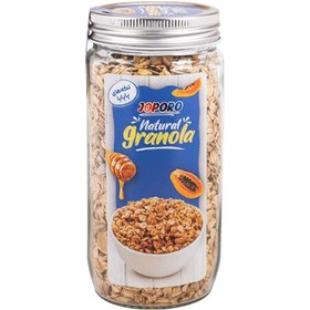 تصویر گرانولا با تکه‌ های پاپایا شیشه ای جوپرو - 300 گرم 