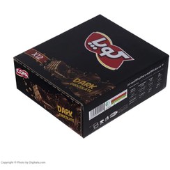 تصویر ویفر کاکائویی کوپا با طعم شکلات تلخ - 40 گرم بسته 12 عددی 