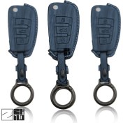 تصویر کاور ریموت چرم و چوب ام وی ام و جک 