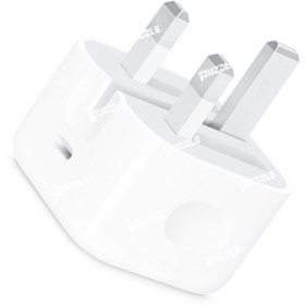 تصویر آداپتور ۲۰ وات اپل های کپی adaptor 20 w high copy apple