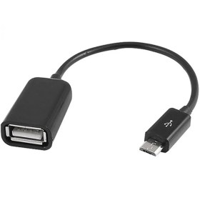 تصویر کابل OTG میکرو یو اس بی ا Micro USB OTG cable Micro USB OTG cable