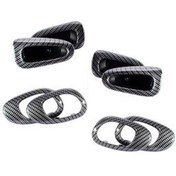 تصویر ست دستگیره داخلی پژو ۲۰۶ رنگی 