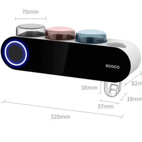 تصویر جا مسواکی ضدعفونی کننده مسواک هوشمند ecoco Ecoco toothbrush holder