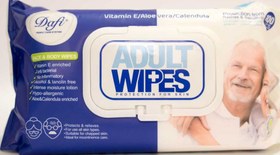 تصویر دستمال مرطوب پاک کننده پوست دافی مناسب برای بزرگسالان ا Adult Wet Wipes Adult Wet Wipes