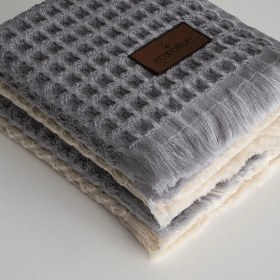 تصویر حوله دست و صورت Seren برند ecocotton سایز 50*30 