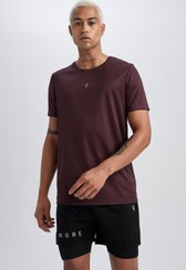 تصویر تی شرت آستین استاندارد راسته مردانه Defacto X6142AZ23AU 