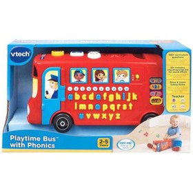 تصویر اتوبوس بازی با تلفظ‌های صوتی برند vtech Playtime Bus With Phonics