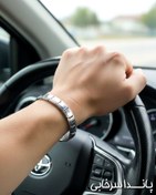 تصویر بهترین هدیه روز مرد دستبند ساده چارم ایتالیایی استیل رنگ ثابت 