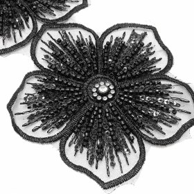 تصویر گیپور اماراتی مشکی 