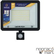 تصویر پروژکتور سنسور دار 50 وات پرتو نور توس 