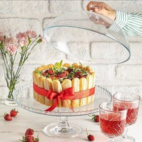 تصویر استند کیک پایه دار محصول pasabahce ترکیه 