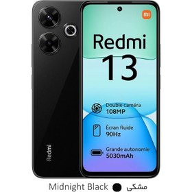 تصویر موبایل شیائومی Xiaomi Redmi 13 4G ظرفیت 128 گیگابایت و رم 8 گیگابایت – اندونزی Xiaomi Redmi 13 4G - Dual SIM - 128GB - 8GB RAM Mobile Phone