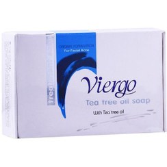 تصویر صابون ضد جوش تی تری ویرگو 100 گرمی Tea Tree Oil Soap For Facial Acne 100 g