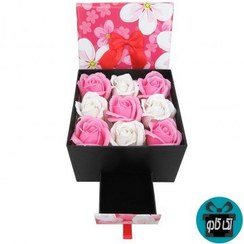 تصویر باکس هدیه ویژه گردنبند و نیم ست مدل رزیانا 