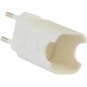 تصویر تبدیل برق آیفون 5 وات – یکپارچه، ضد حریق، سفید 