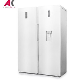 تصویر یخچال فریزر دوقلو دوو مدل DAEWOO DLR-2030MW – DLF-2030MW 