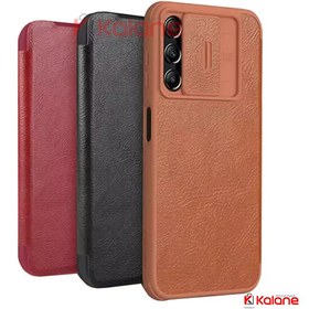 تصویر کیف چرمی نیلکین QIN مناسب برای سامسونگ Galaxy S23 FE Samsung Galaxy S23 FE QIN Leather Case