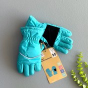 تصویر دستکش اسکی بچگانه برند L&D 