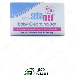 تصویر سبامد پن پاک کننده کودک ۱۰۰ گرم Sebamed Baby Cleansing Bar 100 gr