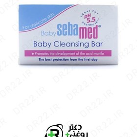 تصویر سبامد پن پاک کننده کودک ۱۰۰ گرم Sebamed Baby Cleansing Bar 100 gr