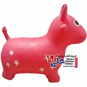 تصویر حیوانات بادی پرشی طرح اسب Jumping inflatable animals horse design