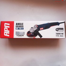 تصویر مینی فرز دسته بلند ای پی ان مدل AG115 L mini angle grinder APN