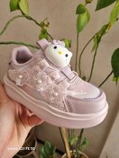تصویر کفش بچگانه کیتی کد ۱۶۷۸ سایز ۲۹ تا ۳۱ بنفش و صورتی 