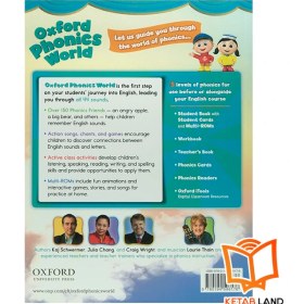 تصویر کتاب Oxford Phonics World جلد ۱ ویرایش دوم (رحلی) 