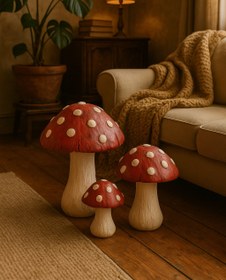 تصویر قارچ وینتیج 