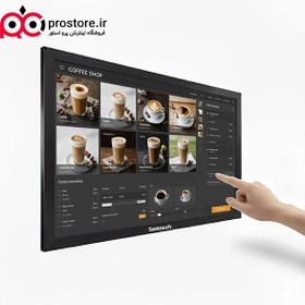 تصویر فریم لمسی ساز مادون قرمز یا Infrared(IR) سایز 27 اینچ سی تاچ مدل pr27f1011 
