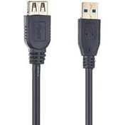 تصویر کابل افزایش طول USB3.0 پی نت USB3.0 Extension Cable 1.5m