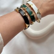 تصویر دستبند چرمی 