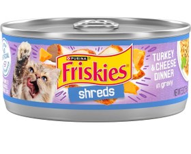 تصویر غذای تر بوقلمون با پنیر فریسکیز Purina Friskies wet food