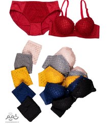 تصویر ست شورت و سوتین کاپدار 