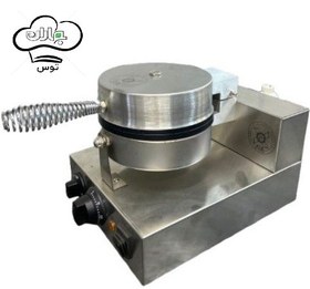 تصویر وافل ساز گرد تک صفحه پنجره ای برند aba وافل ساز گردتک خانهaba