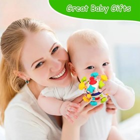 تصویر اسباب بازی دندانگیر جغجغه ای فضایی کد 6035 