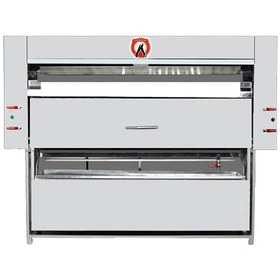 تصویر دستگاه کباب پز تابشی نگین دماگستر سالاماندر 30 سیخ دستگاه کباب پز تابشی نگین دماگستر سالاماندر