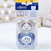 تصویر پستانک ارتودنسی تک ۶ تا ۱۸ ماه pervent دکتر برانز Dr Browns 