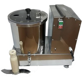 تصویر غذا ساز صنعتی 10 لیتری تمام استیل | کاترمیکسر صنعتی ا sausages cutter mixer sausages cutter mixer