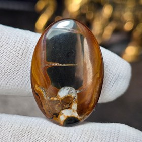 تصویر نگین سنگ طبیعی سپتارین معدنی مراکش 