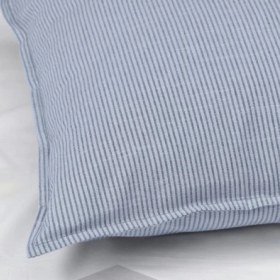 تصویر روبالشی ایکیا مدل IKEA BERGPALM رنگ آبی / راه راه 