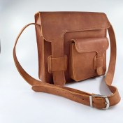 تصویر کیف دوشی چرمی مسنجربگ Messenger Bag 