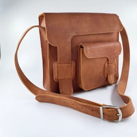 تصویر کیف دوشی چرمی مسنجربگ Messenger Bag 