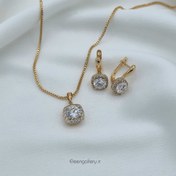 تصویر نیم‌ست جواهری دخترانه ژوپینگ کد-۲۱۹۲ XUPING CZ Brilliant Half Set-2192