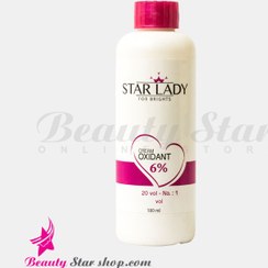 تصویر اکسیدان استارلیدی 6 درصد حجم 180 میلی لیتر Star Lady Oxidant Cream 180 ml